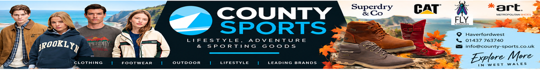County Sports clothing, footwear, outdoor and lifestyle brands advertisement