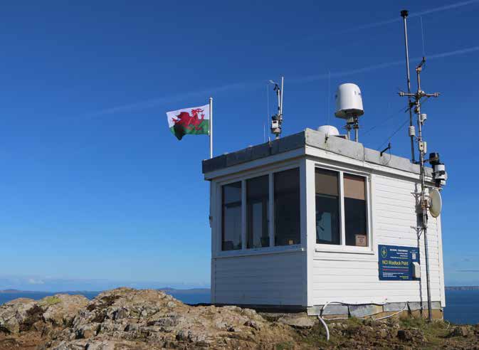 Meet the volunteers monitoring Jack Sound and the Pembrokeshire coast from Wooltack Point lookout