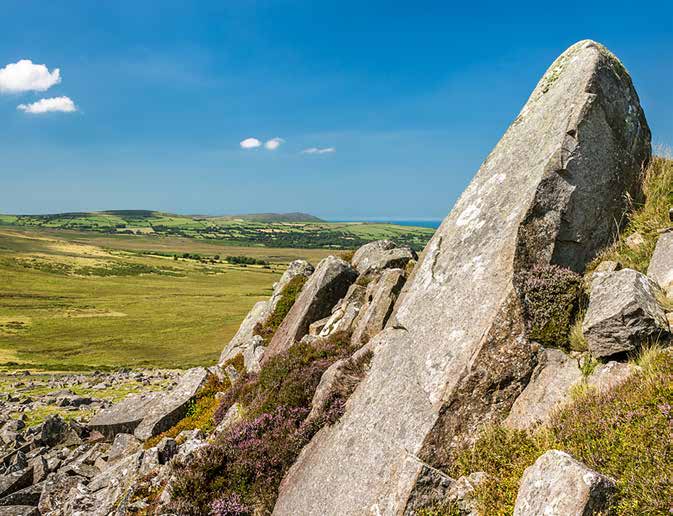 Follow the ancient Golden Road across the Preseli Hills and explore thousands of years of archaeology and legend