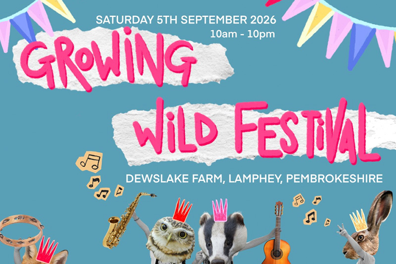 Growing Wild Family Festival 2026 artwork